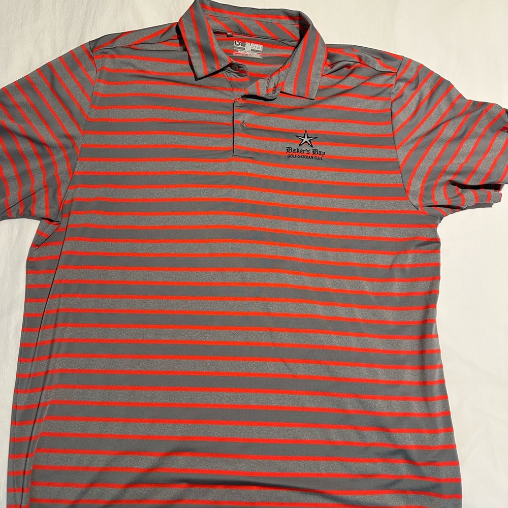 Under Armour 2XL men’s polo with Bakers Bay logo